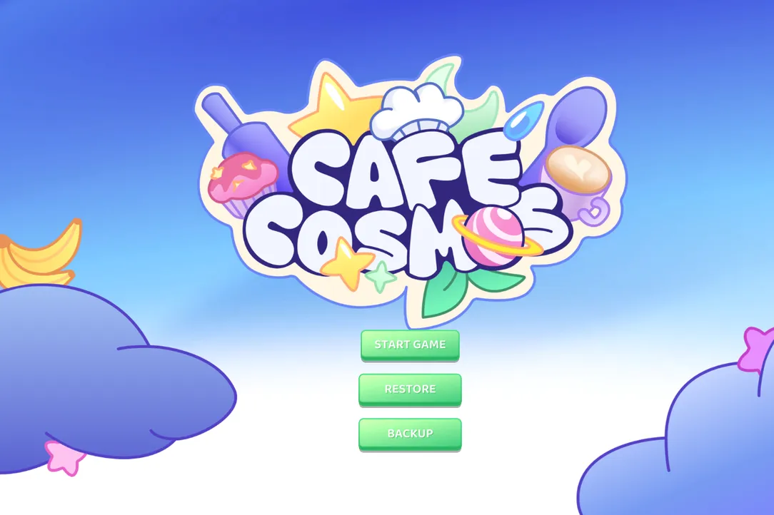 Cafe Cosmos game project preview