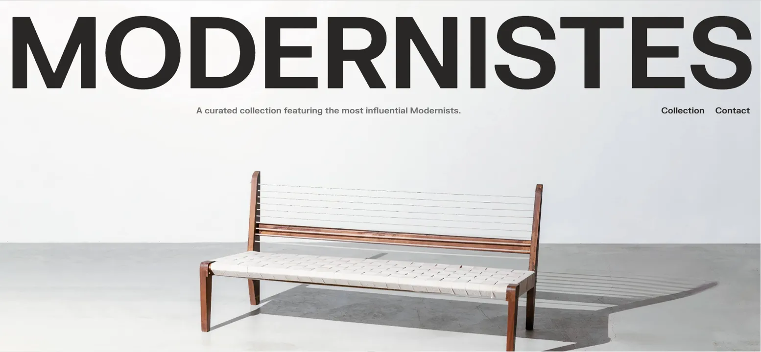 Modernistes project preview